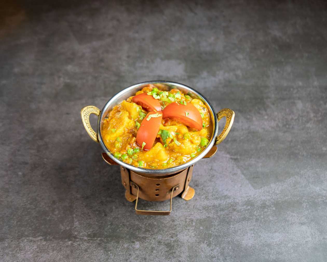 Aloo Bhindi Bhaji
