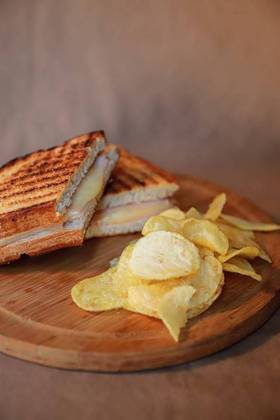 Grilled Ham and Cheese Sandwich