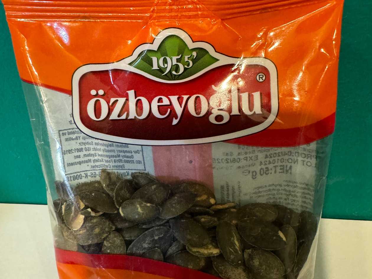 pumpkin seeds salt ozbeyoglu 50g