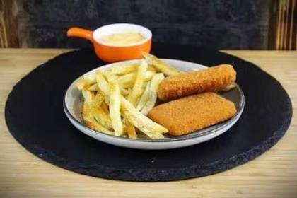 Fried cheese for kids