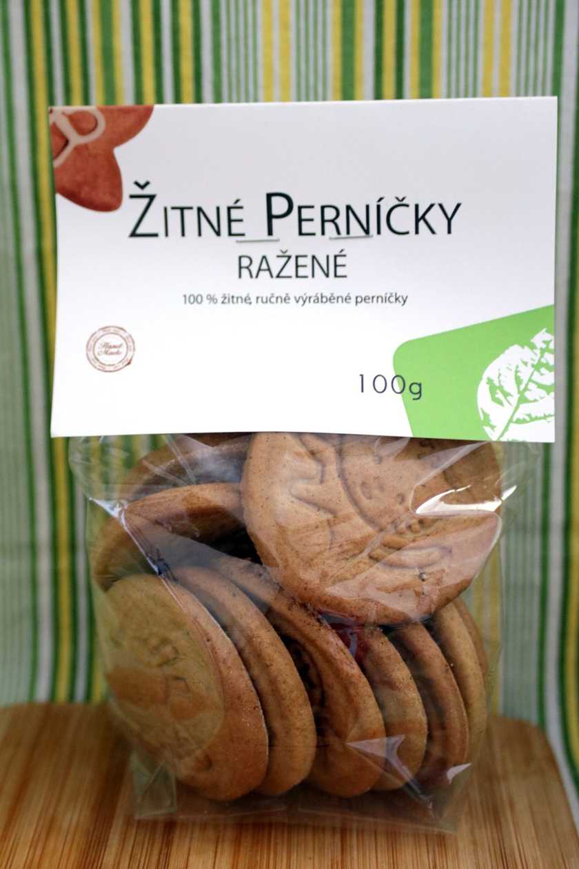 Rye Gingerbread Cookies 100g, al. 1e, 3,