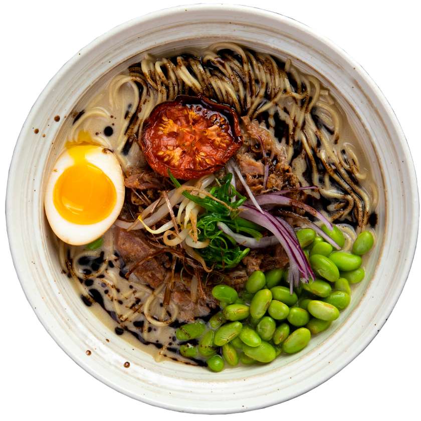 Black Pepper Paitan Ramen