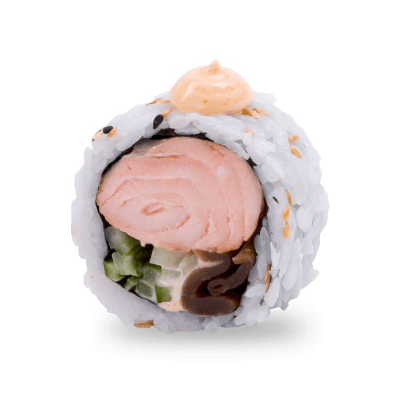 Grilled Salmon Roll