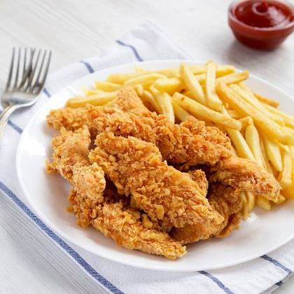 Crispy Chicken with Fries