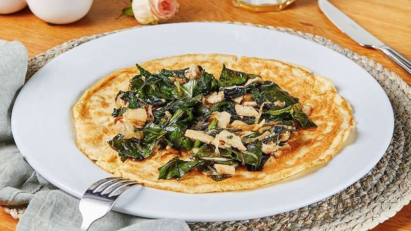Spinach Omelet