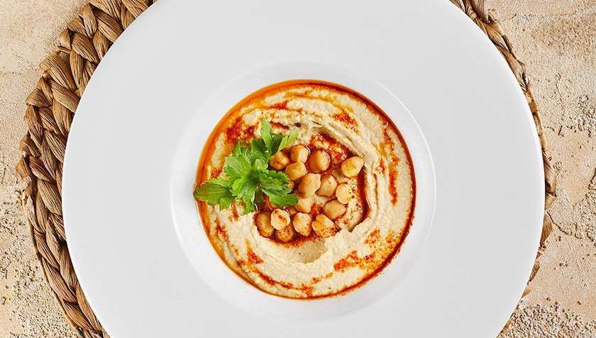 Hummus with Foccaccia
