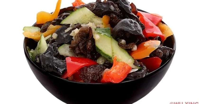 Wood ear salad