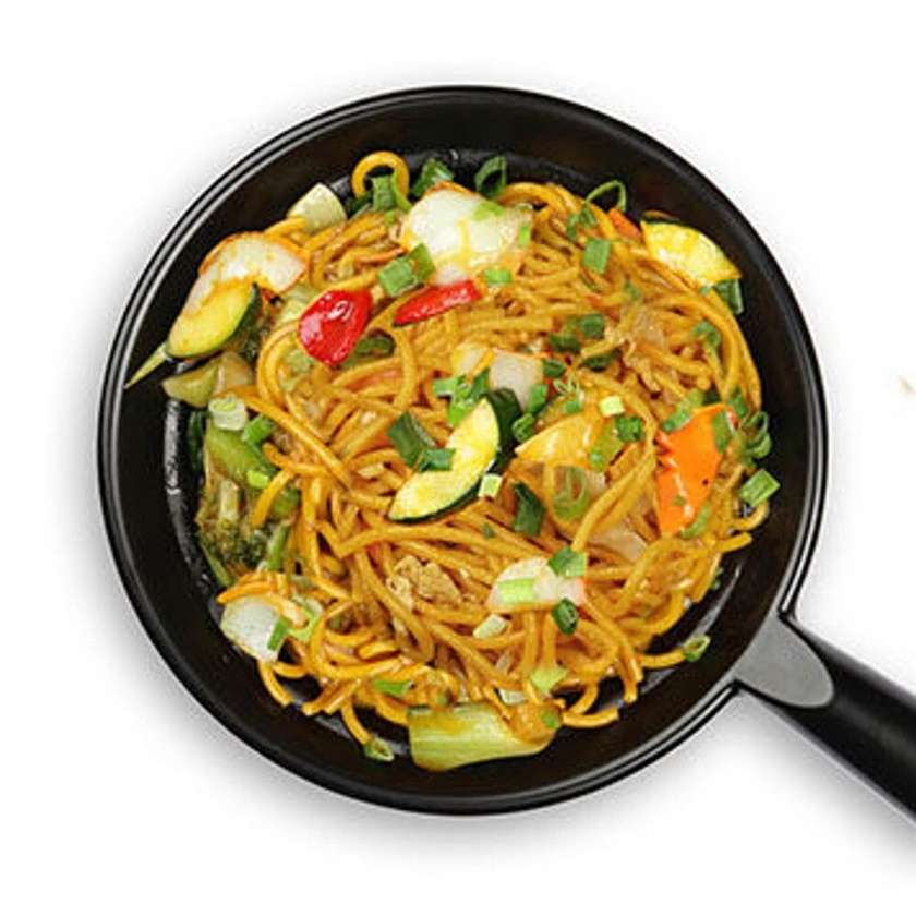142. Lo Mein noodles with vegetables