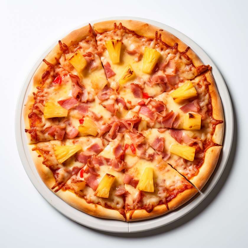 9. Pizza Kuracie Mäso, Ananás