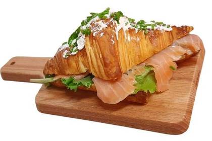 Croissant Salgado de Salmão