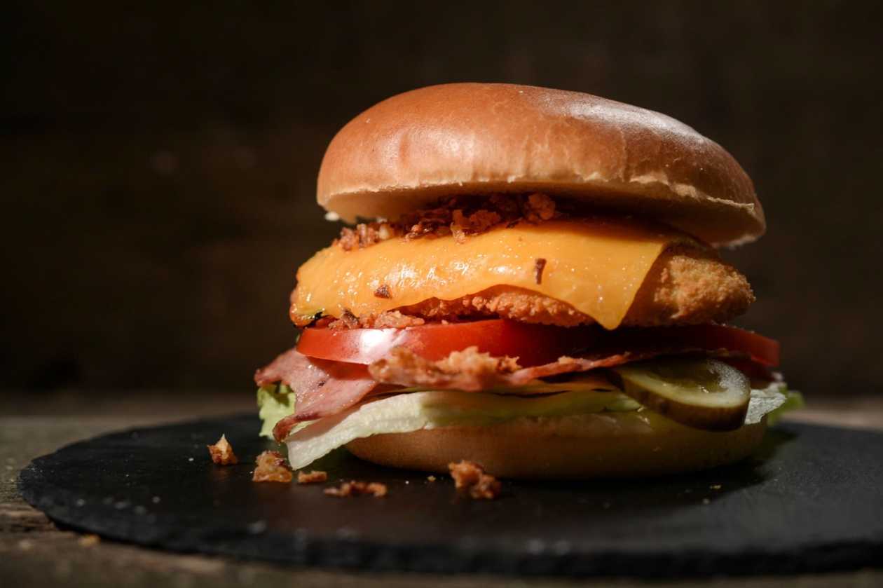 Schnitzel burger