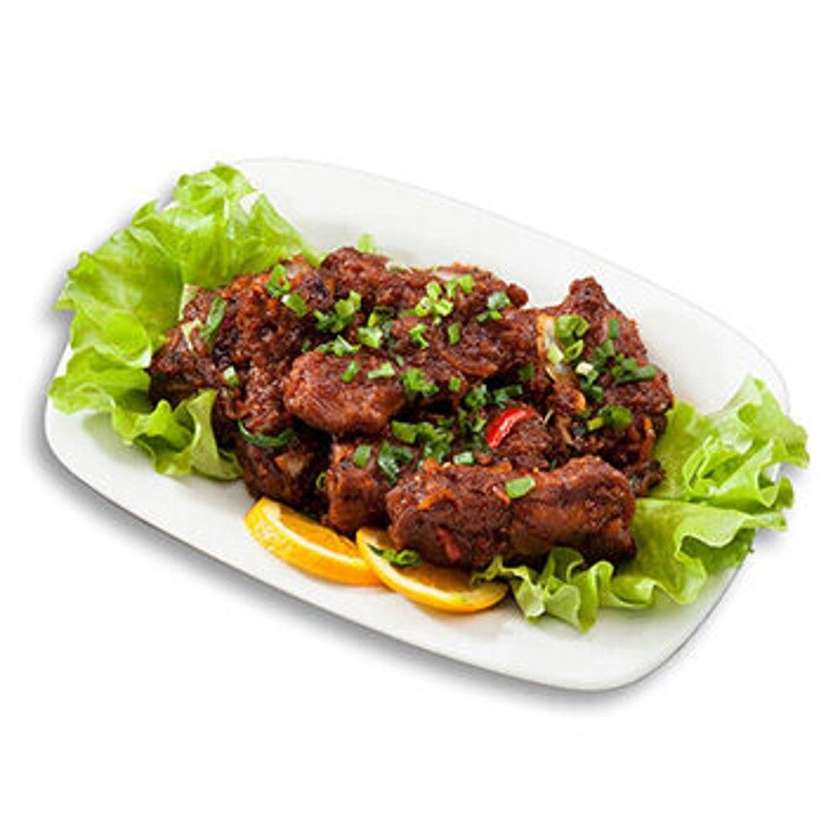 8. Pork ribs with pepper and salt
