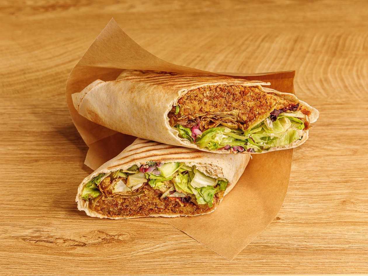 Rollo Falafel American Pancake