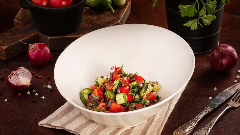 "Choban" salad (Fresh salad)