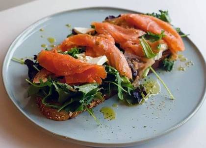 Tosta de Salmão