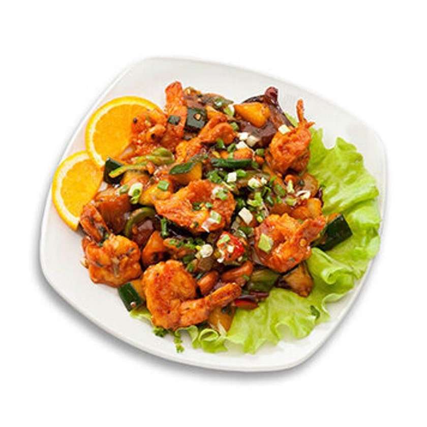 88. King prawns in kung-pow sauce