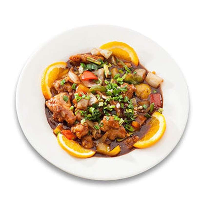 49. Hoisin chicken.