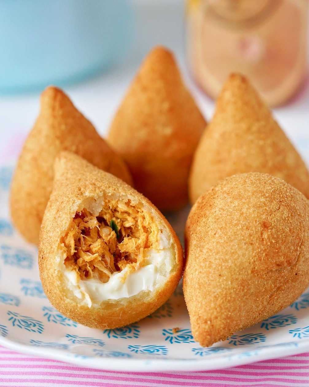 Coxinha de Frango com Catupiry