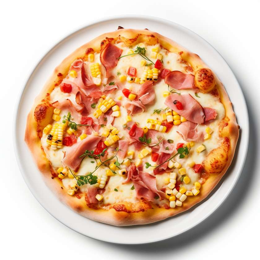 30. Pizza - šunka, klobása, šampiňóny