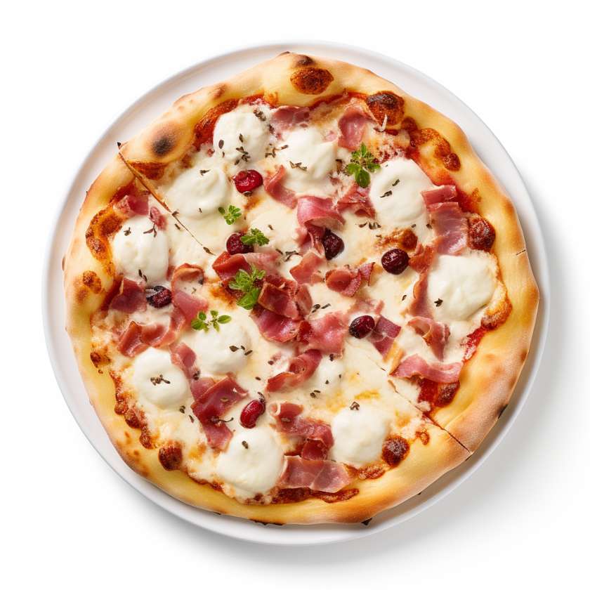 39. Pizza - kúsky kuracieho stehna na gyros korení