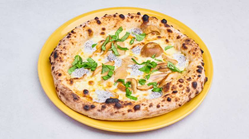 Truffle & Boletus Pizza