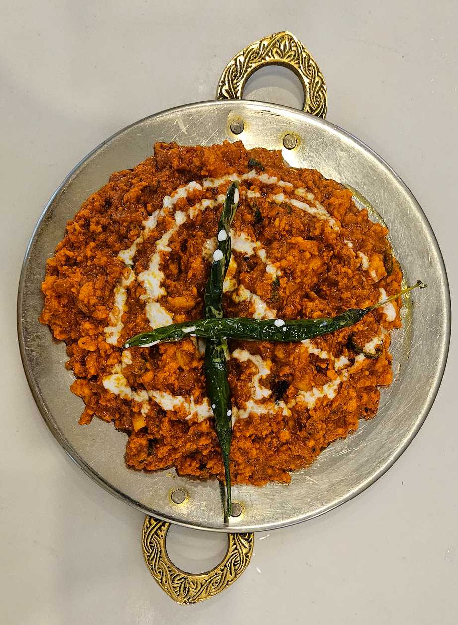 Murg Hari Mirch Keema