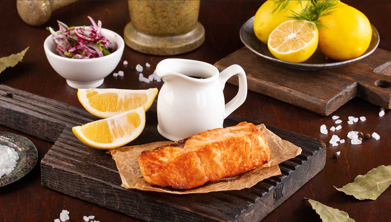 Salmon Kebab