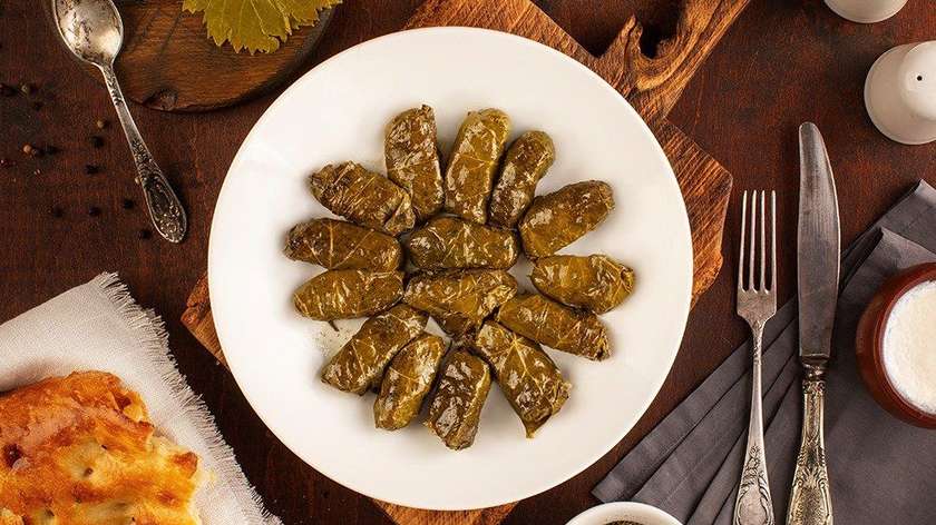 Dolma in Grape Leaves