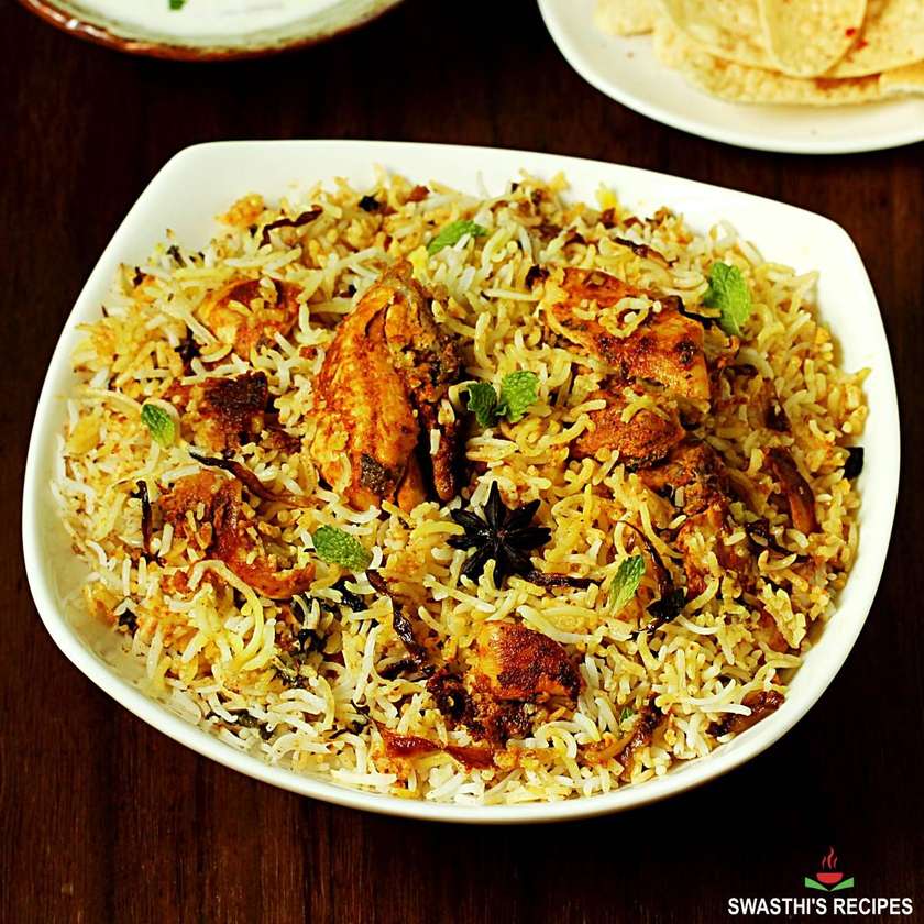 Hyderabadi Chicken Biriyani