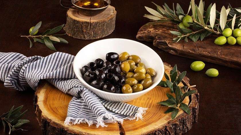 Assortment of olives
