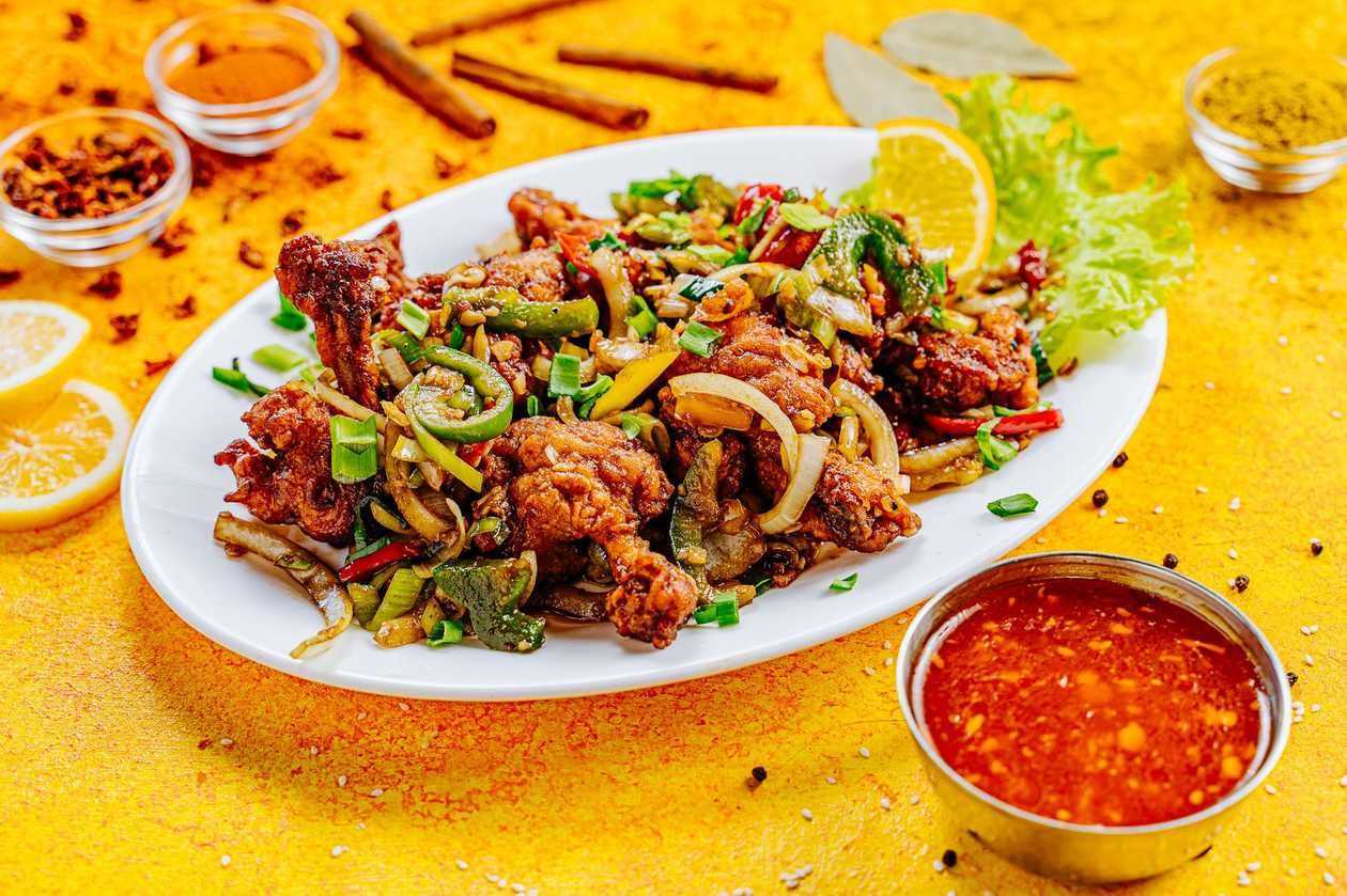 7. Spicy chicken wings