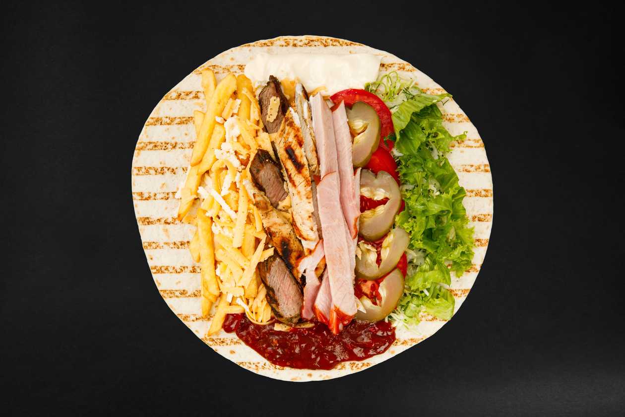 Big Sandwich in Lavash