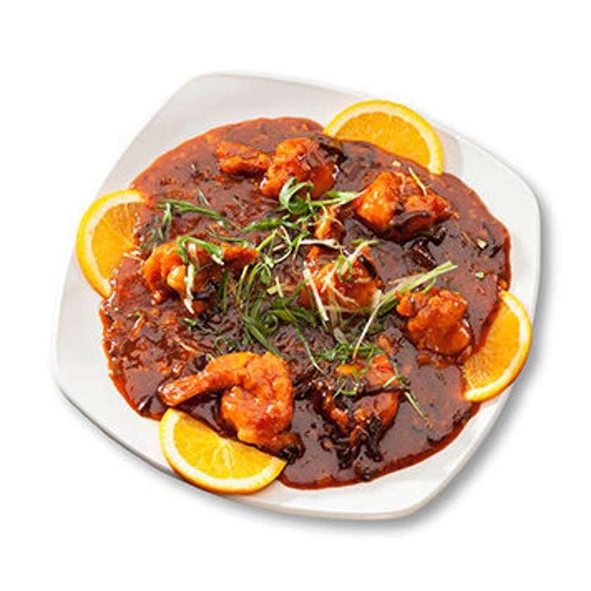 91. King prawns in Cheng-Du sauce