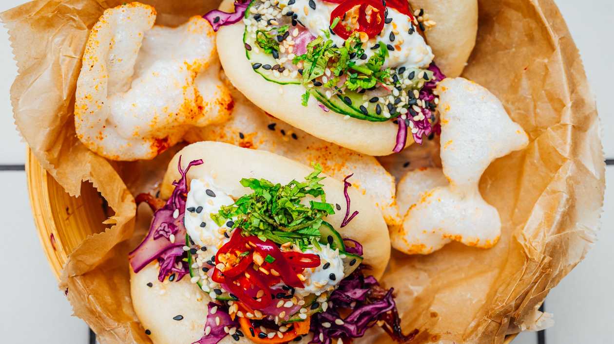 Duck confit Bao burger