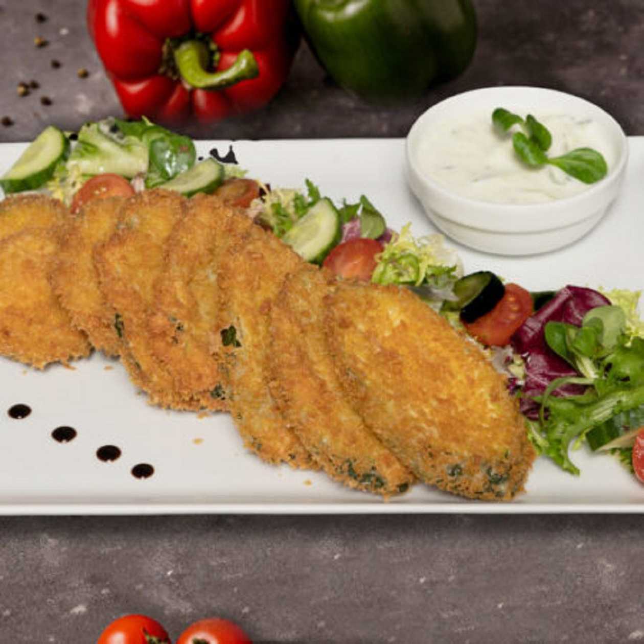 Zucchini pane