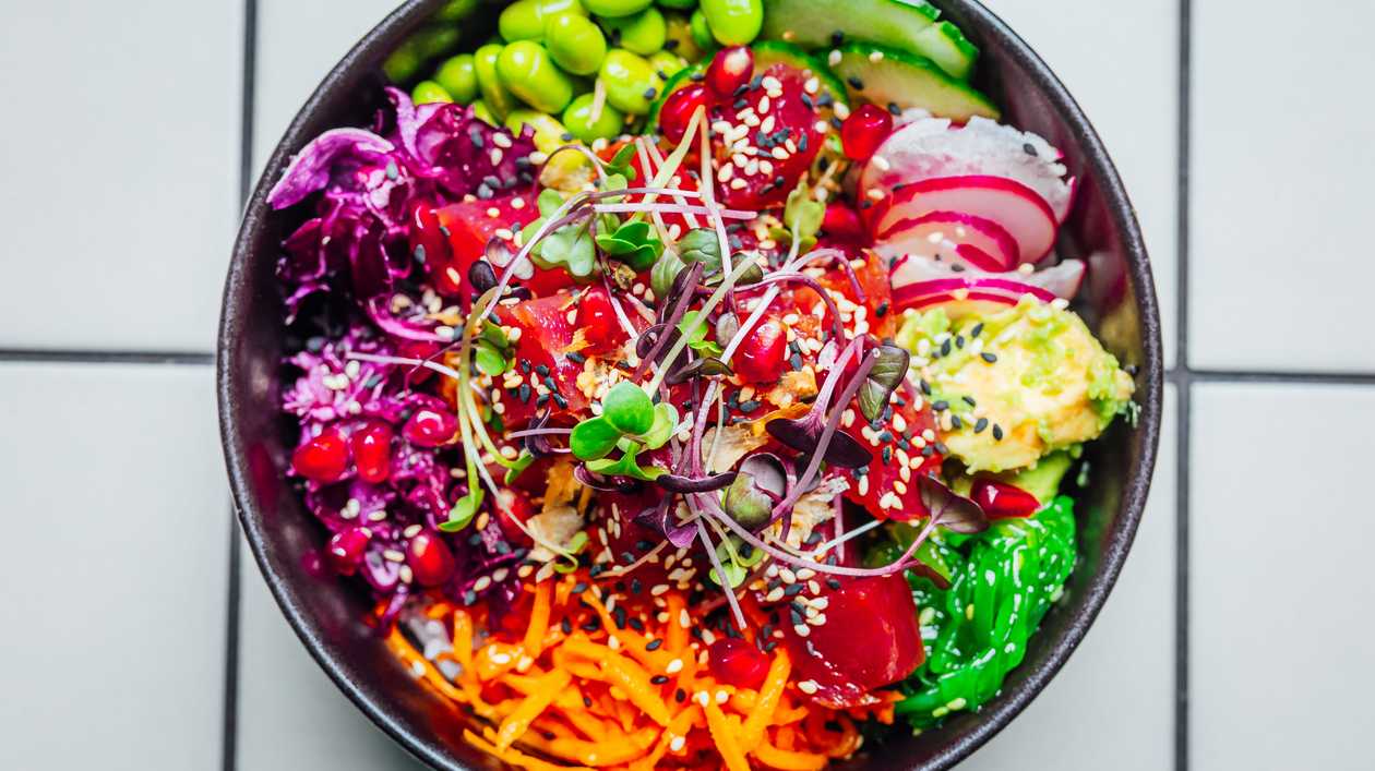 Ponzu tuna Poke bowl