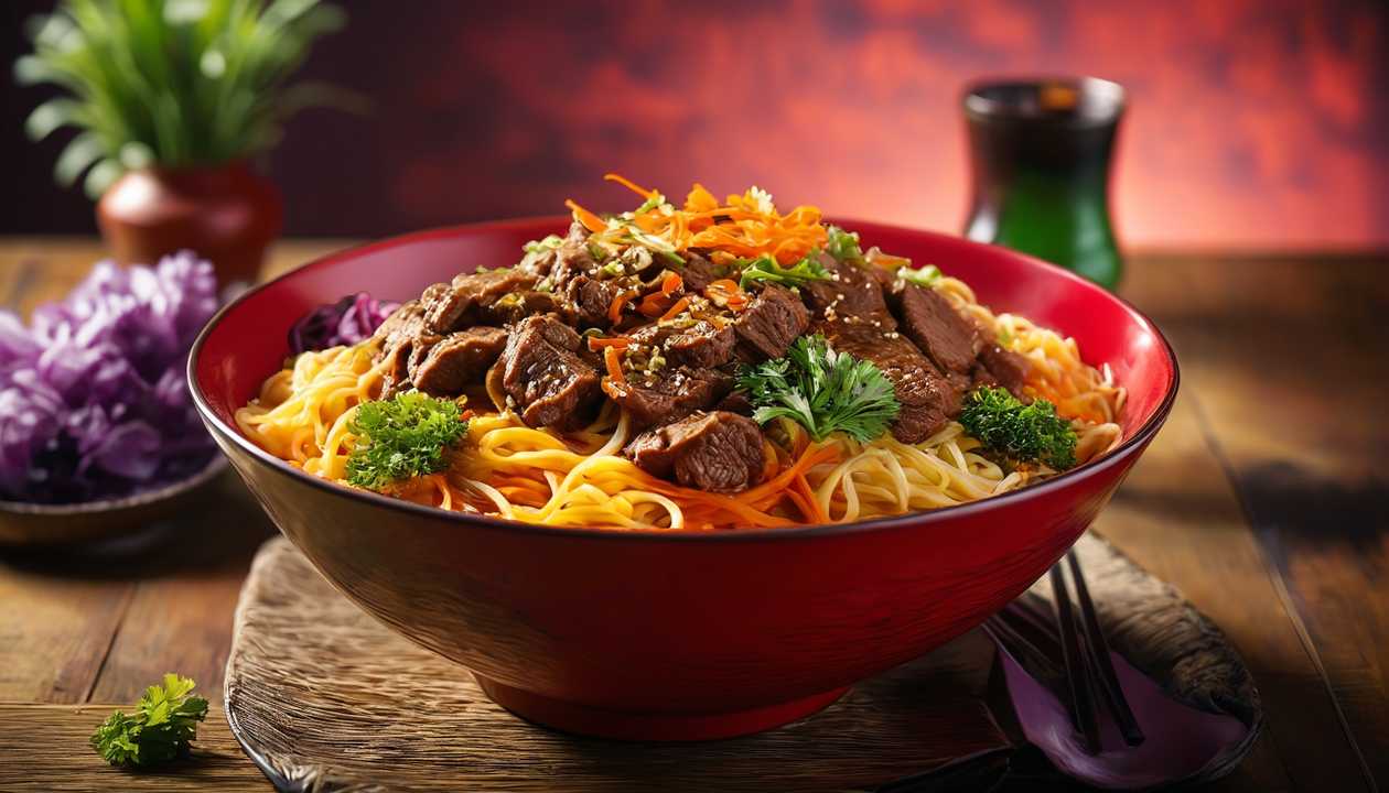 Noodles With Beef