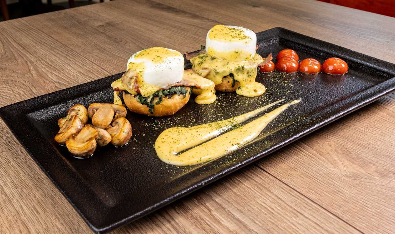 Sayari Eggs Benedict