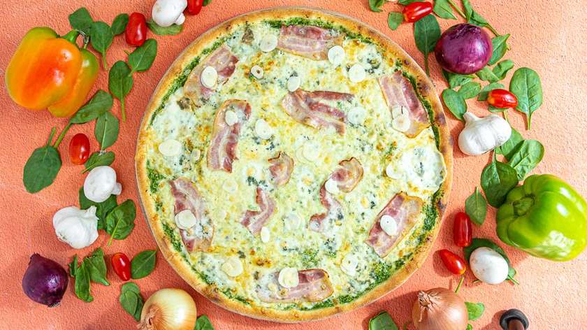 Pizza Spinatta 22 cm