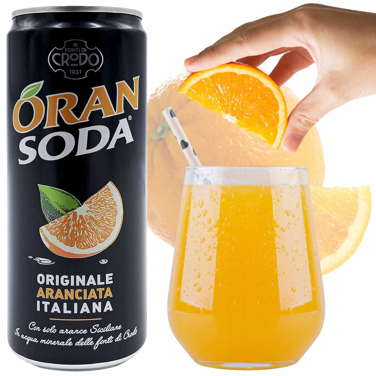 Oran Soda 330ml PU