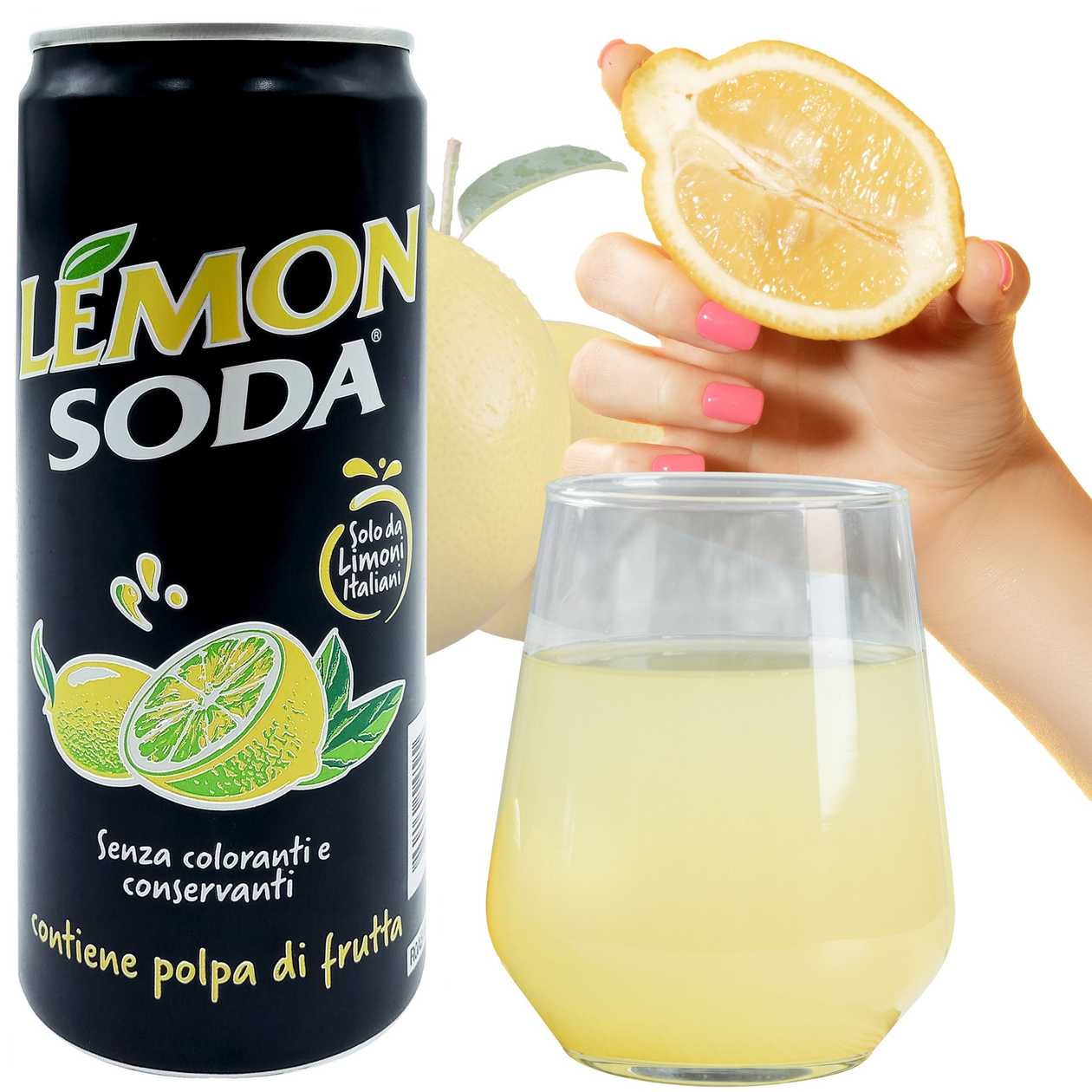 Lemon Soda 330ml PU