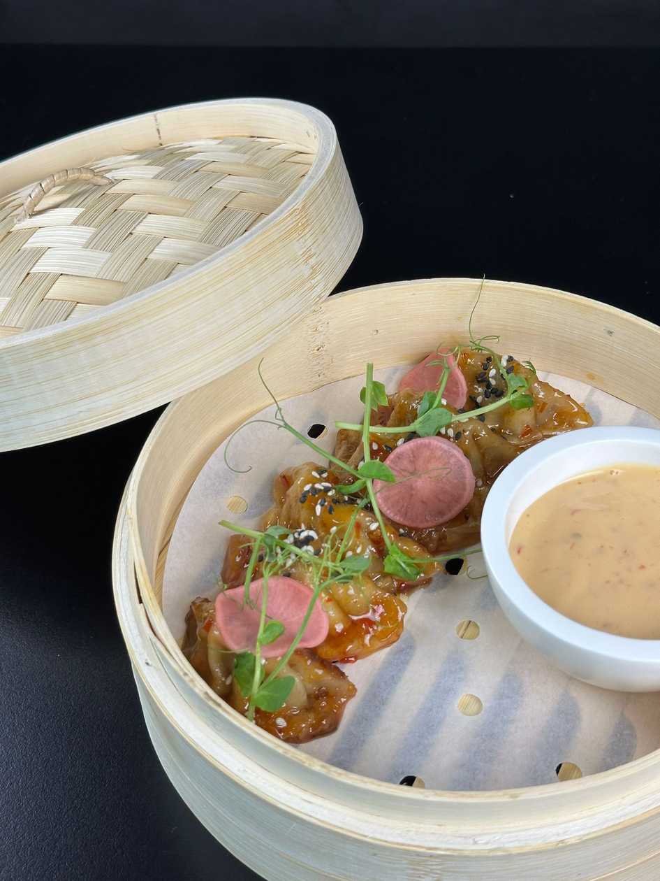 Gyoza s jemným hovedzím masom