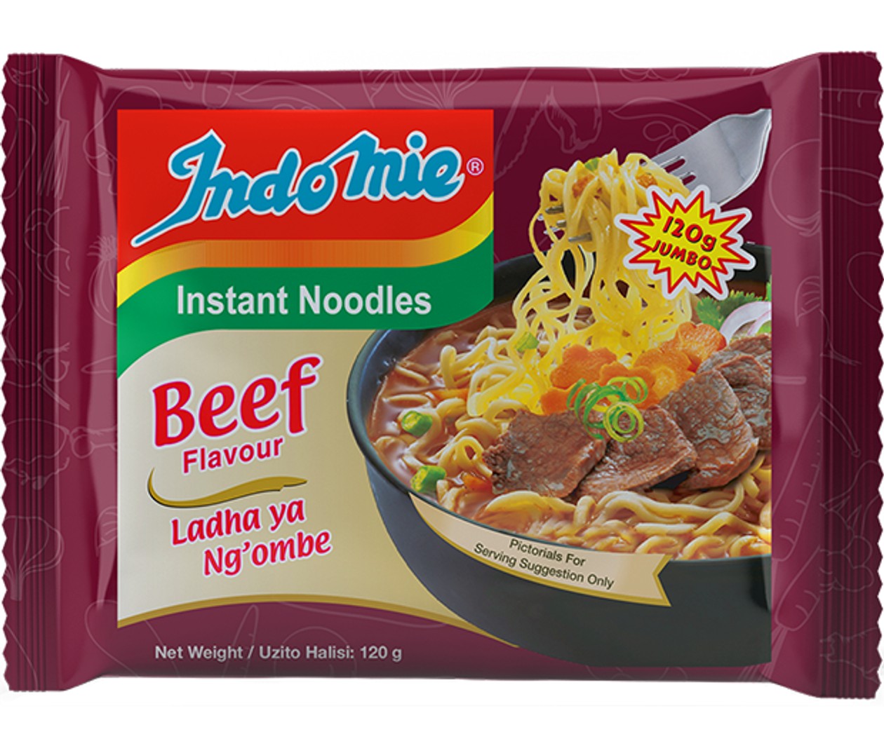 Indomie Instant Noodles Beef 120g
