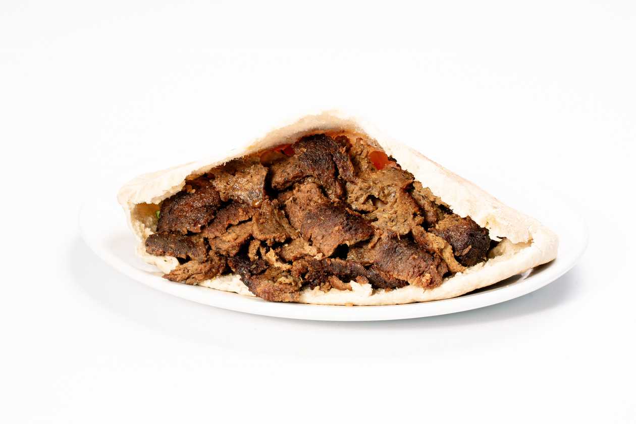 Beef Gyros Cypriot Pita