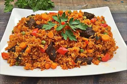 Assorted Jollof Rice