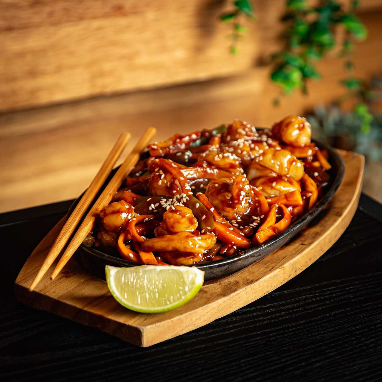 Kalmi prawns