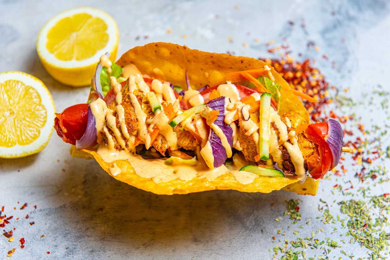 Chicken Tikka Taco