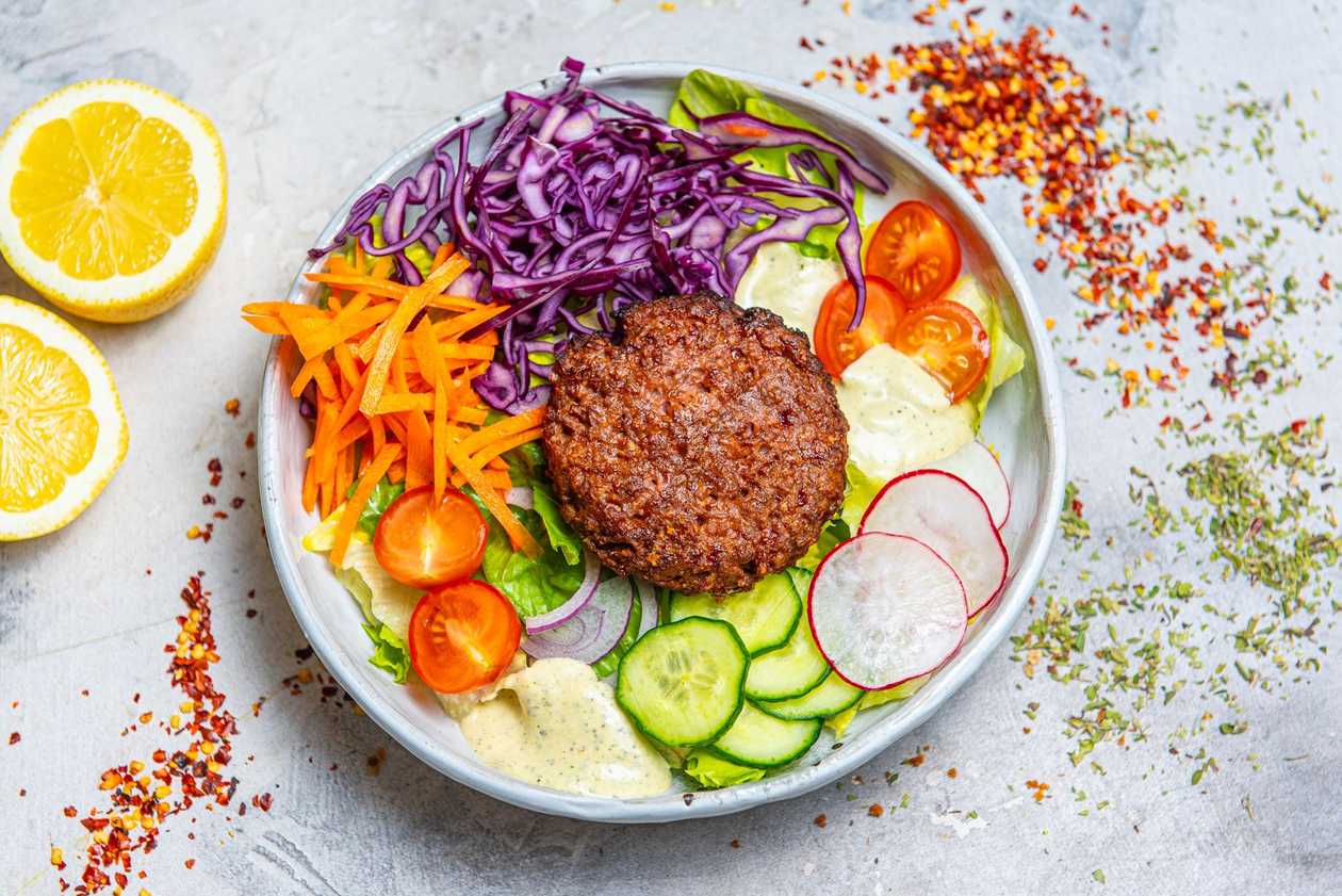 Beyond Meat Salad