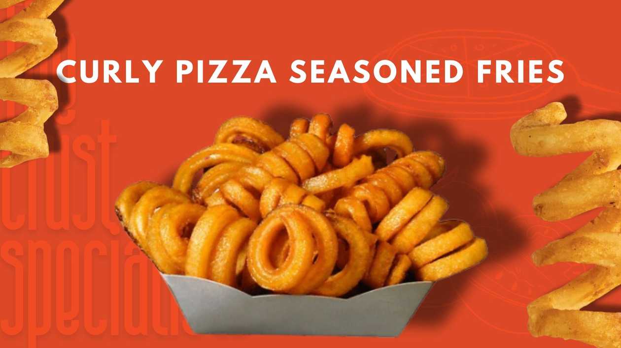 BSC Curly Pizza Seasoned Fries 🍟