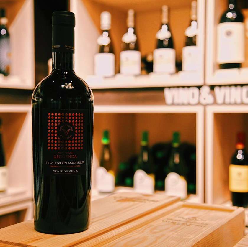 Primitivo di Manduria - Leggenda